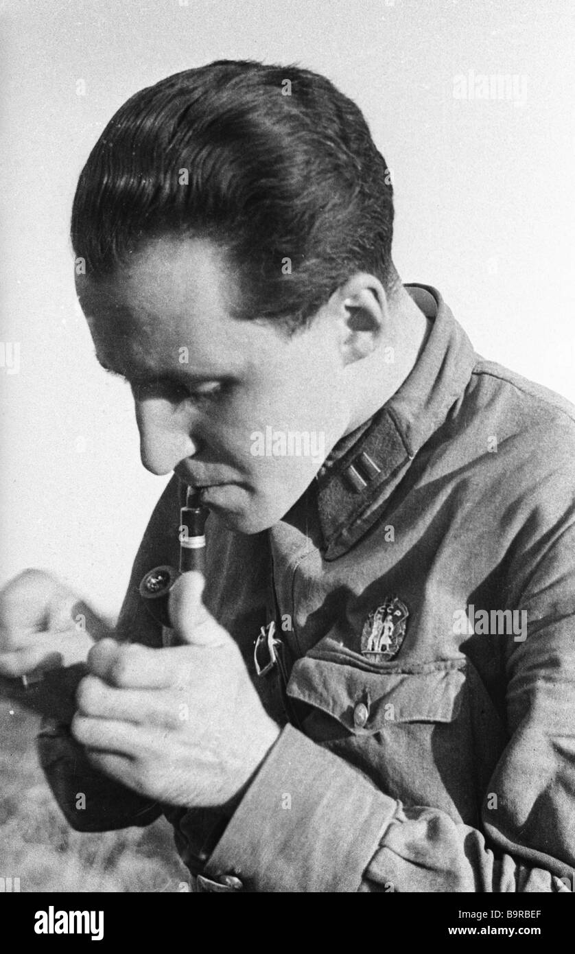 Writer Konstantin Simonov Stock Photo - Alamy
