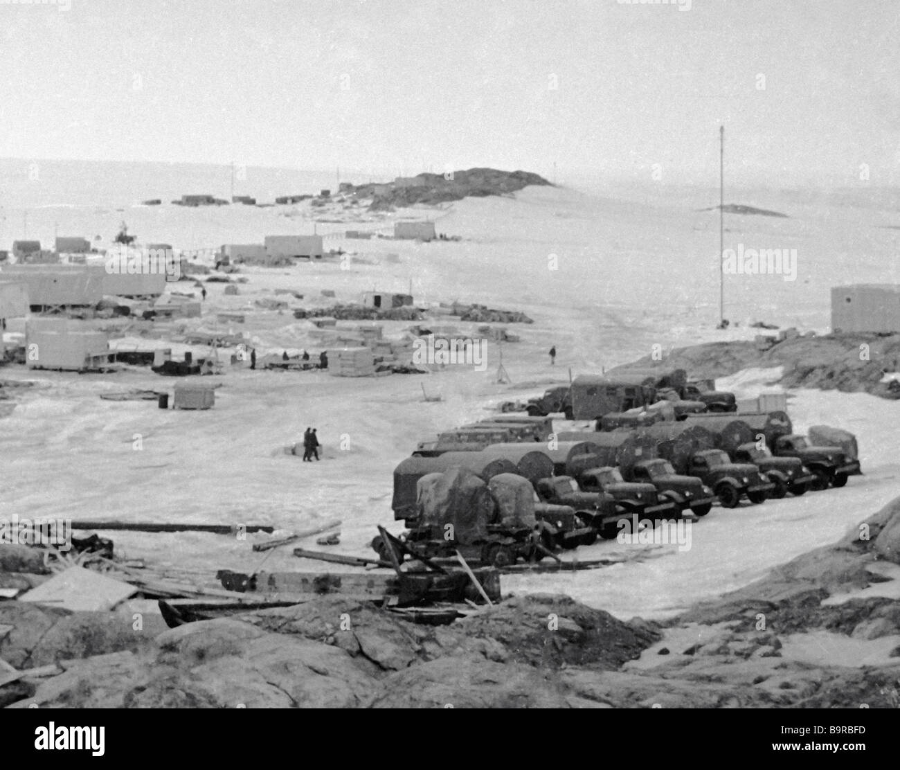 Soviet Antarctic Expedition High Resolution Stock Photography and