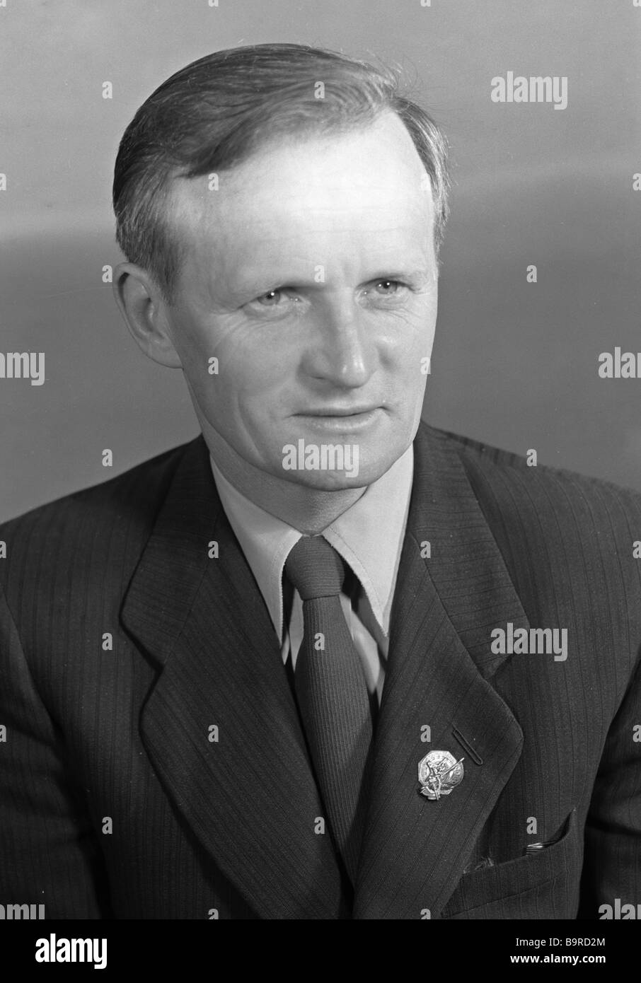 Gavriil Kachalin Soviet Olympic soccer team coach Stock Photo