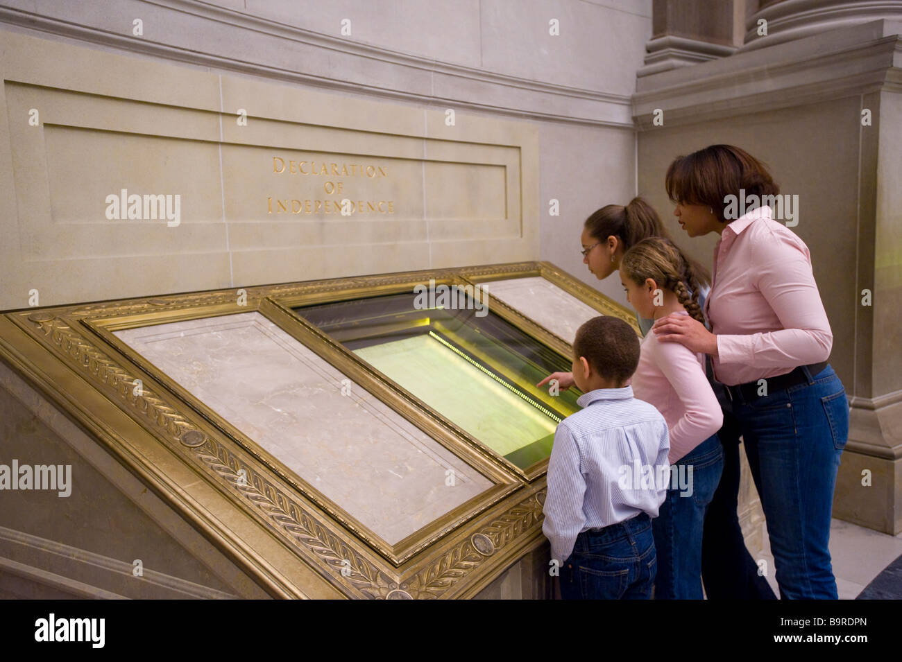 reading of declaration of independence national archives