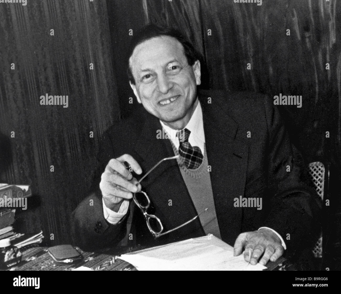 Writer Veniamin Kaverin Stock Photo Alamy