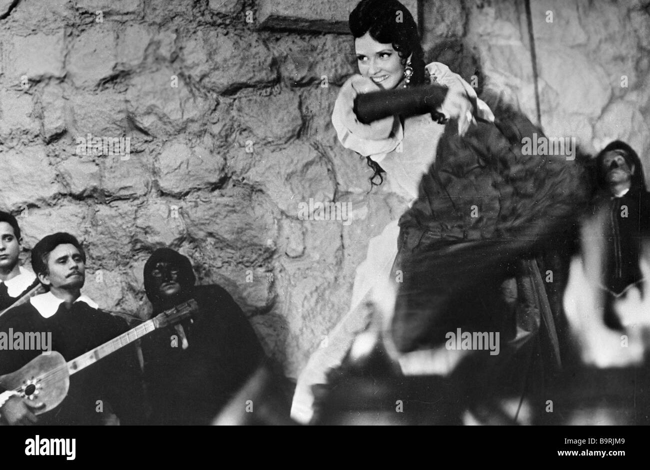 Larisa Trembovelskaya as Laura in Vladimir Gorikker s opera movie Stone ...