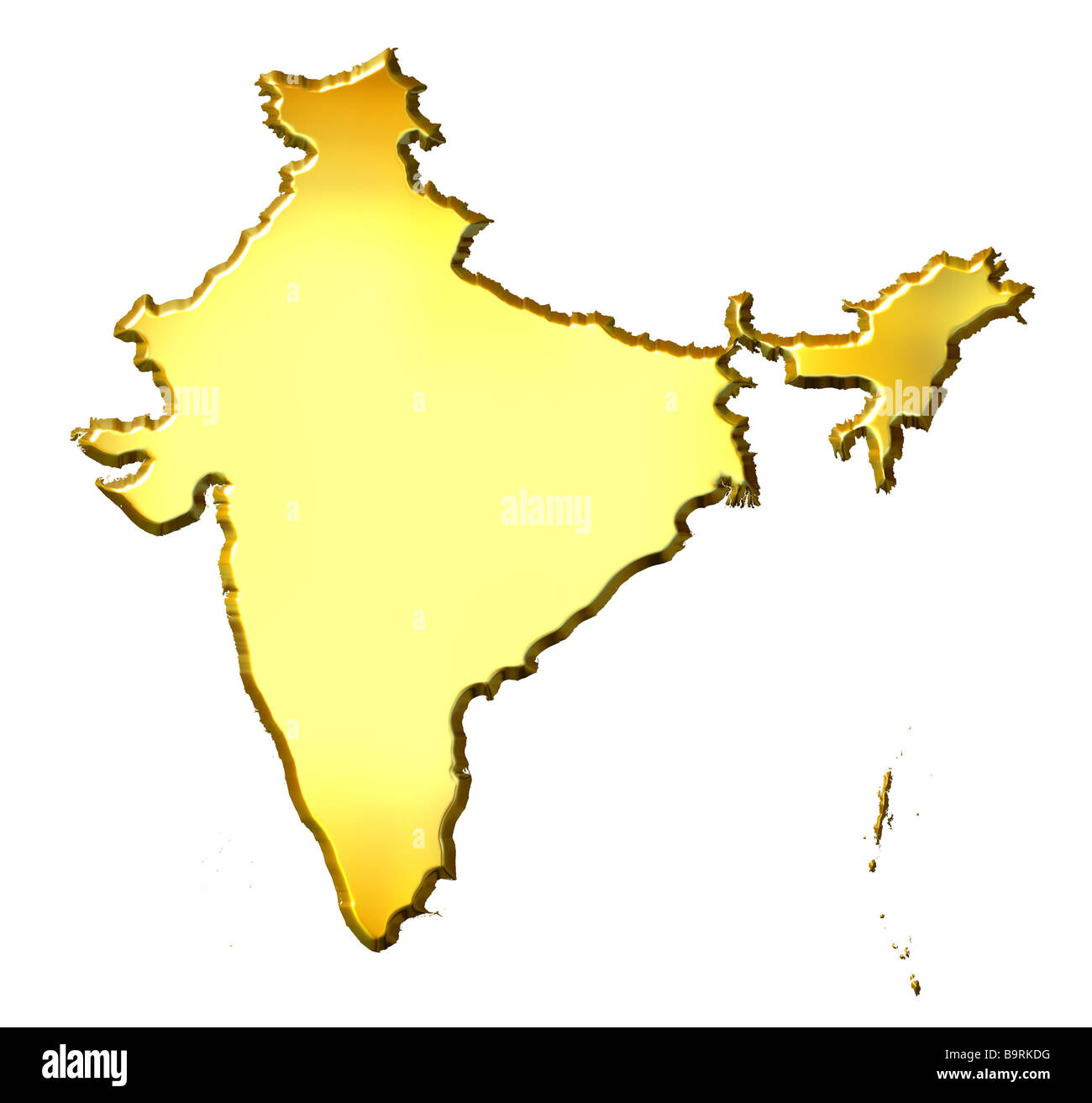 India map white hi-res stock photography and images - Alamy