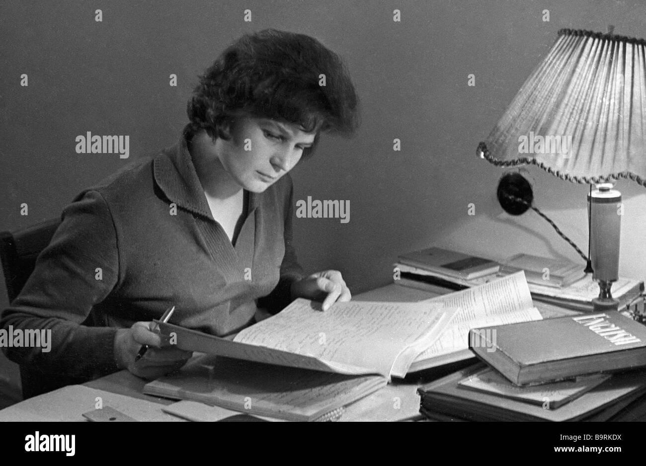 Soviet space pilot Valentina Tereshkova Stock Photo - Alamy