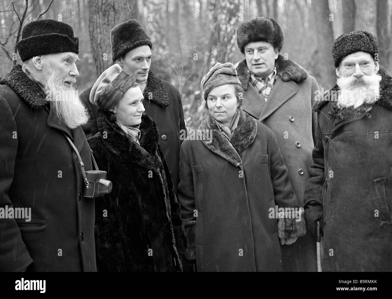 Descendants of Leo Tolstoy Ilya Ilyich left Rita Alexandrovna 2nd left