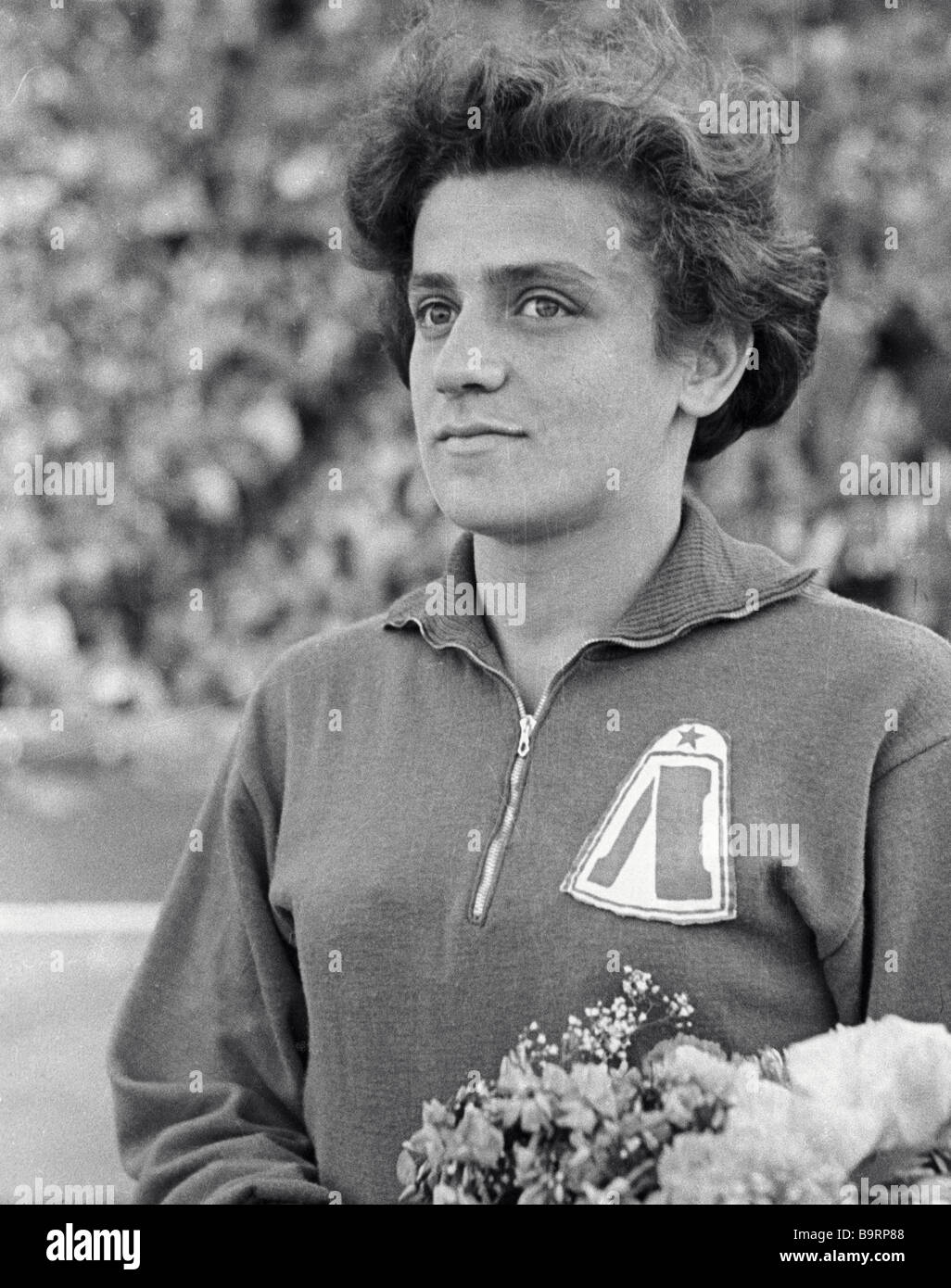 World record holder in women s track and field pentathlon Irina Press Stock  Photo - Alamy