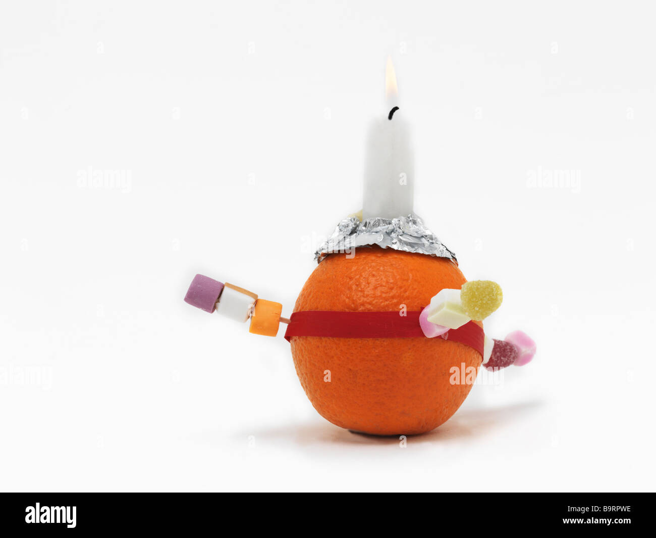 Christingle Orange symbolises the World, Candle Jesus Christ the Light