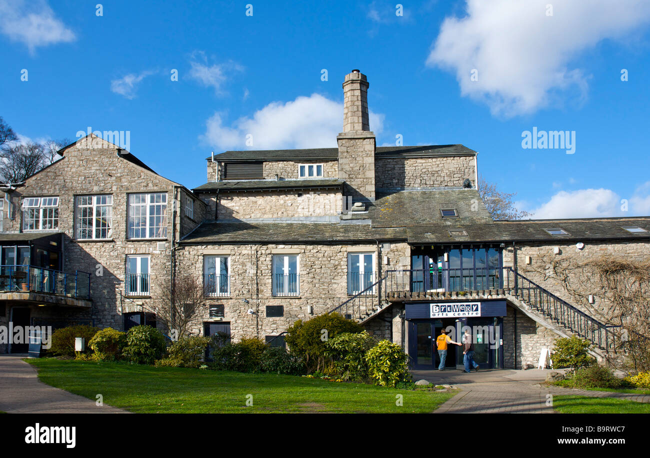 Brewery Arts Centre, Highgate, Kendal, Cumbria, England UK Stock Photo