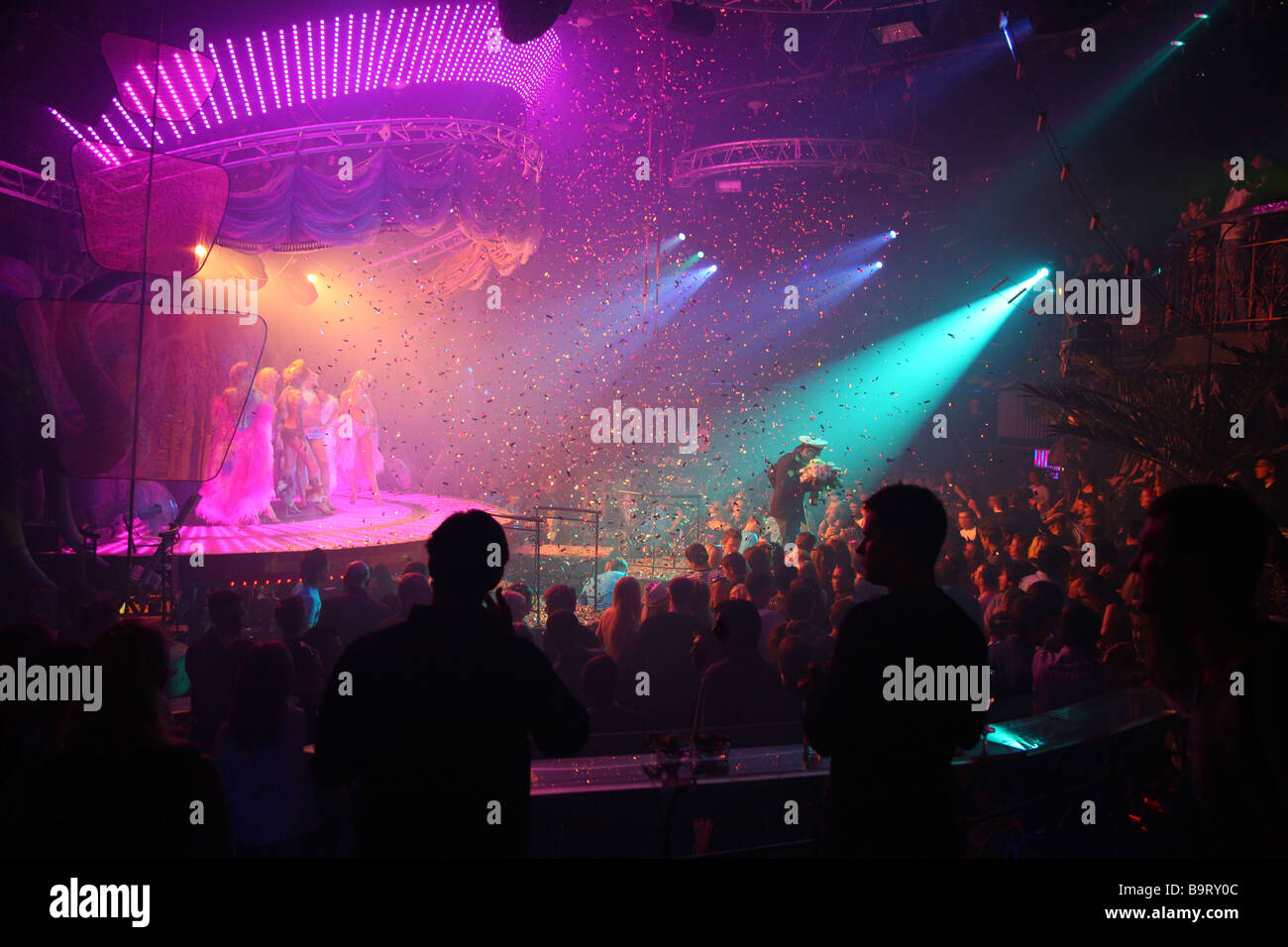 night club celebration Stock Photo