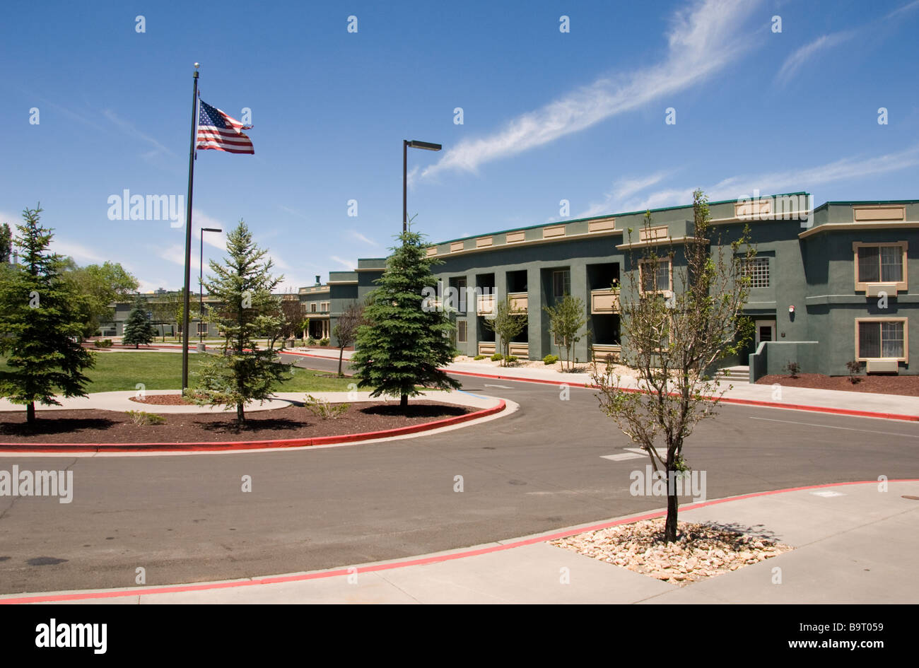 The Grand Canyon Railway Hotel, Williams, Arizona Stock Photo