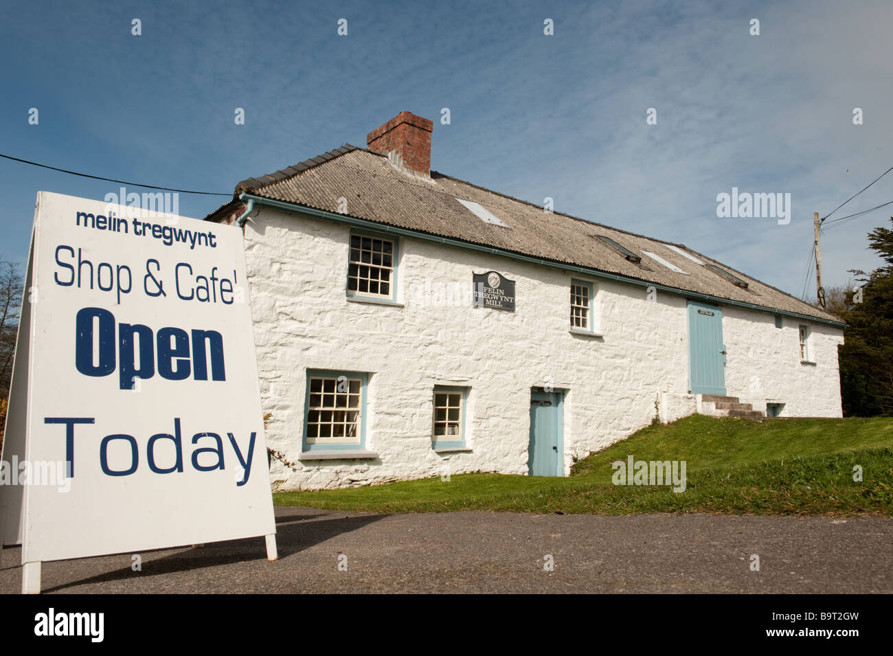 Melin Tregwynt welsh woollen mill Castlemorris Pembrokeshire wales UK
