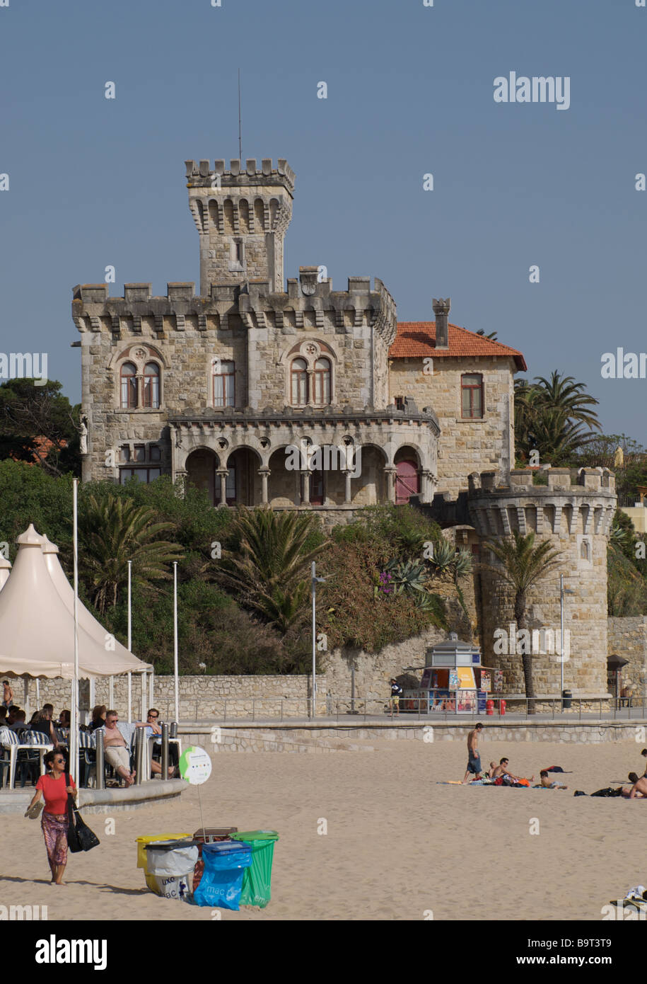Estoril portugal beach hi-res stock photography and images - Alamy
