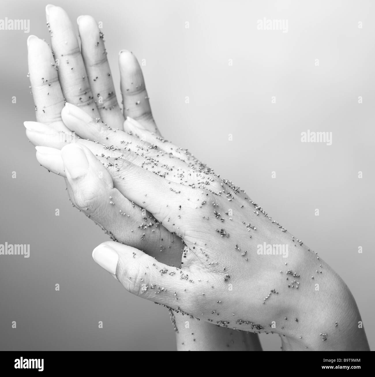 Exfoliate hands hi-res stock photography and images - Alamy