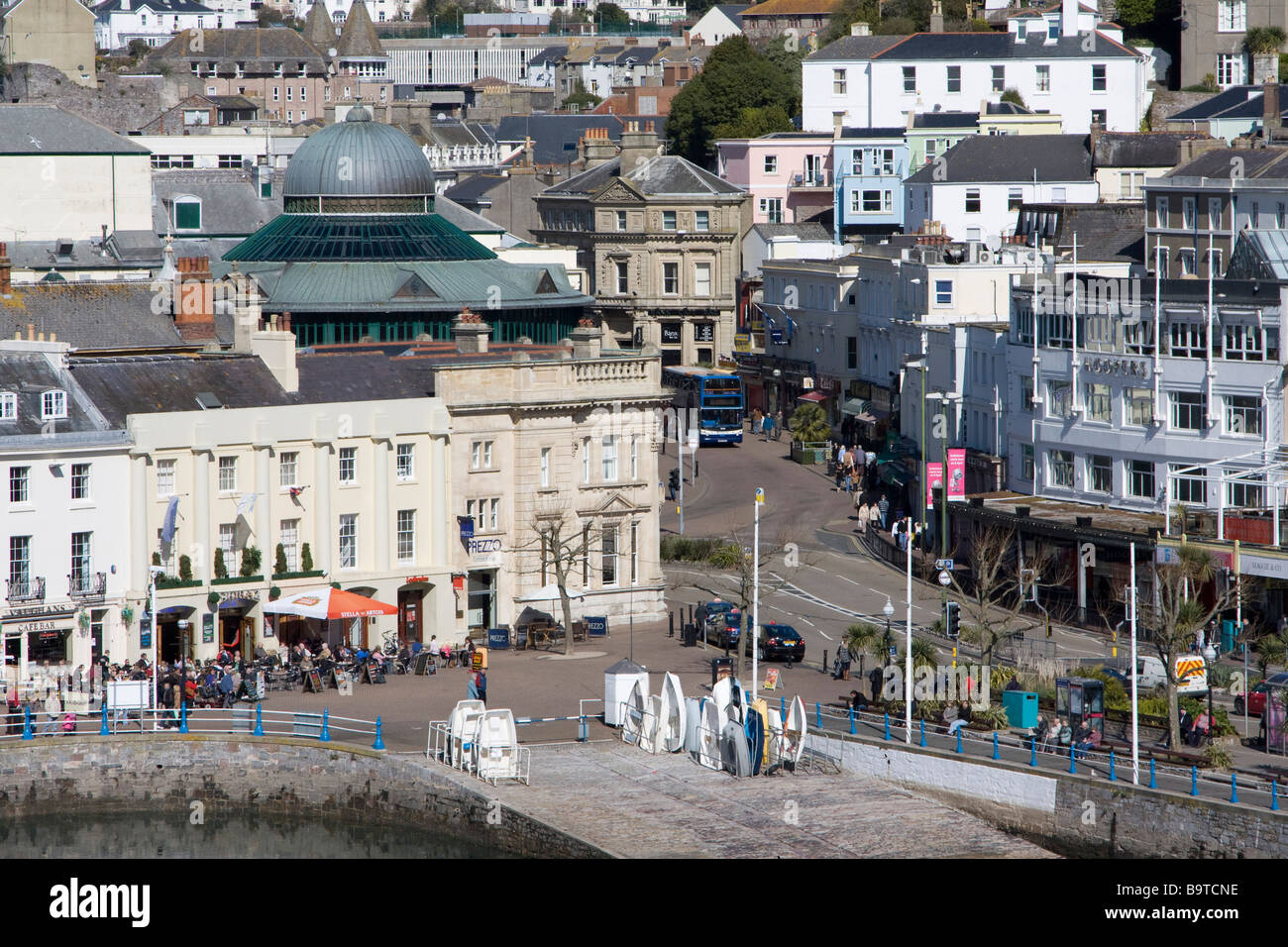 torquay torbay devon england uk gb Stock Photo Alamy