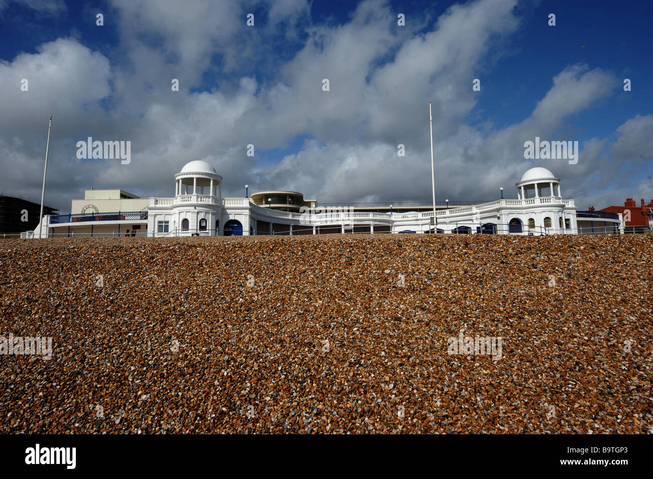 The De La Warr Pavilion in Bexhill East Sussex March 2009 Stock Photo