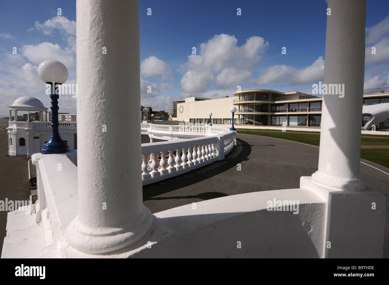 The De La Warr Pavilion in Bexhill East Sussex March 2009 Stock Photo