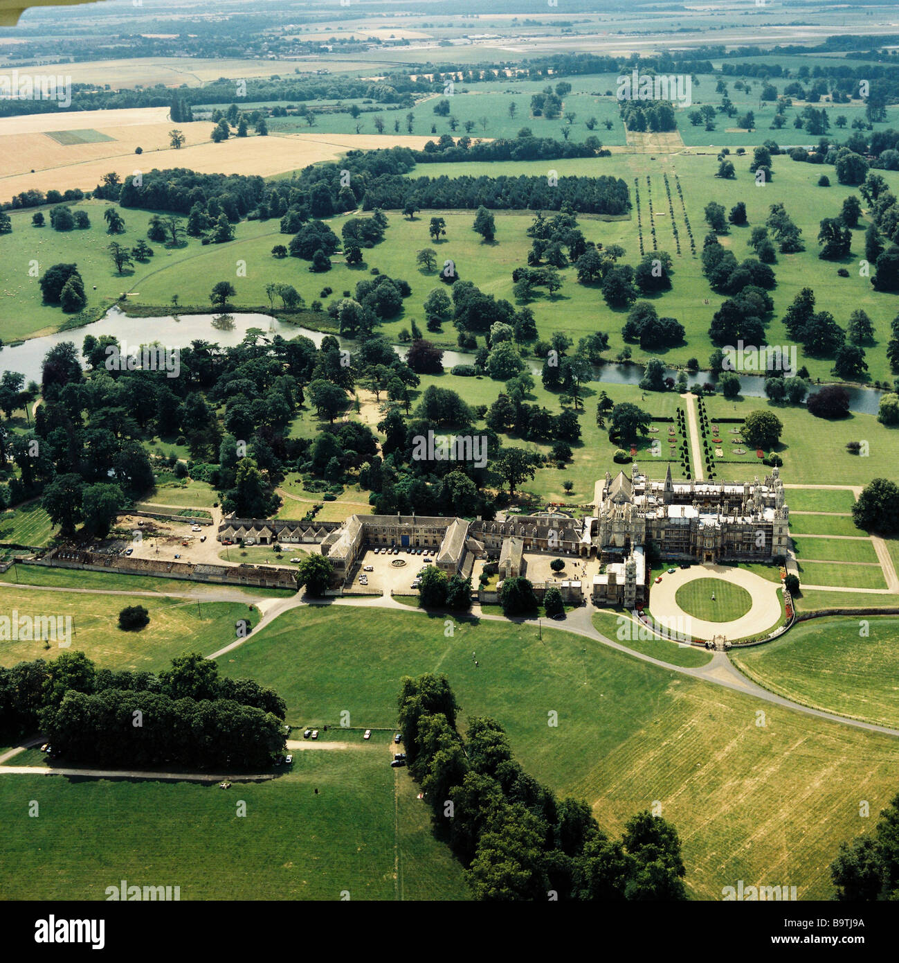Burghley House Aerial