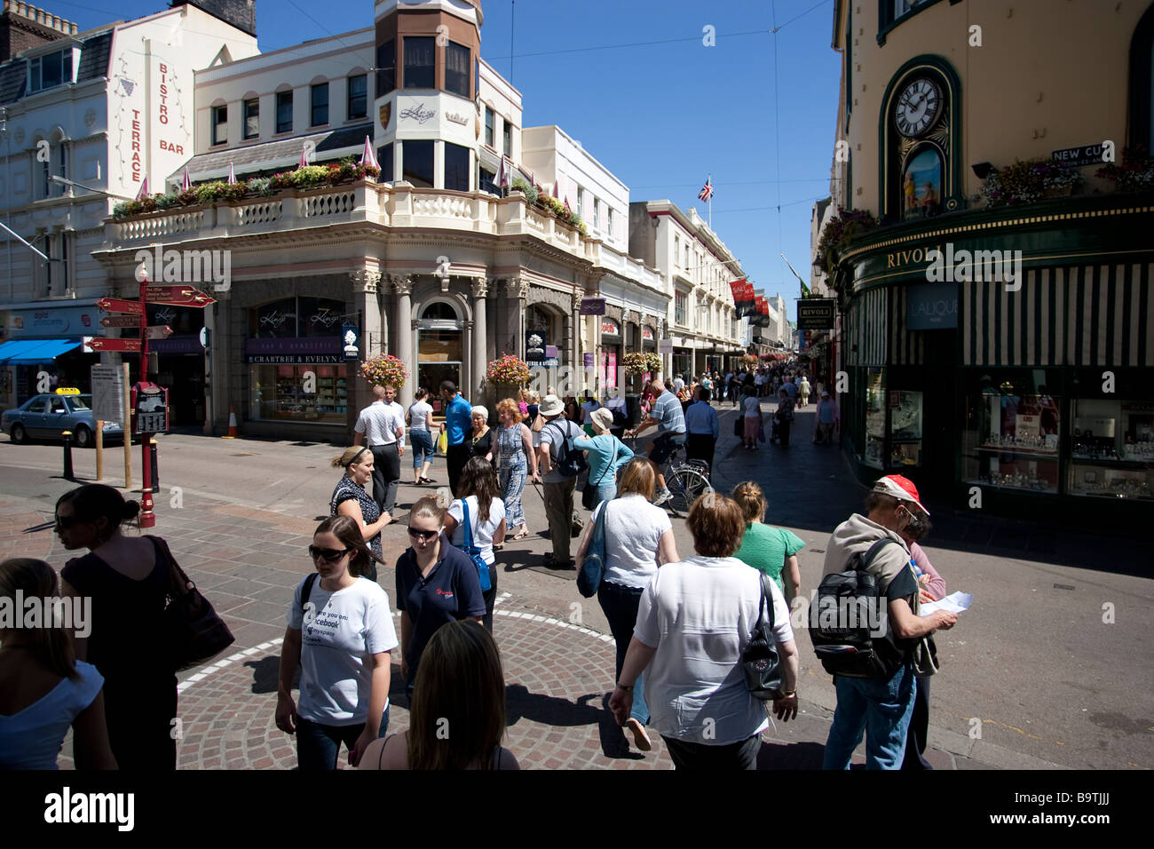 St helier town centre Clearance