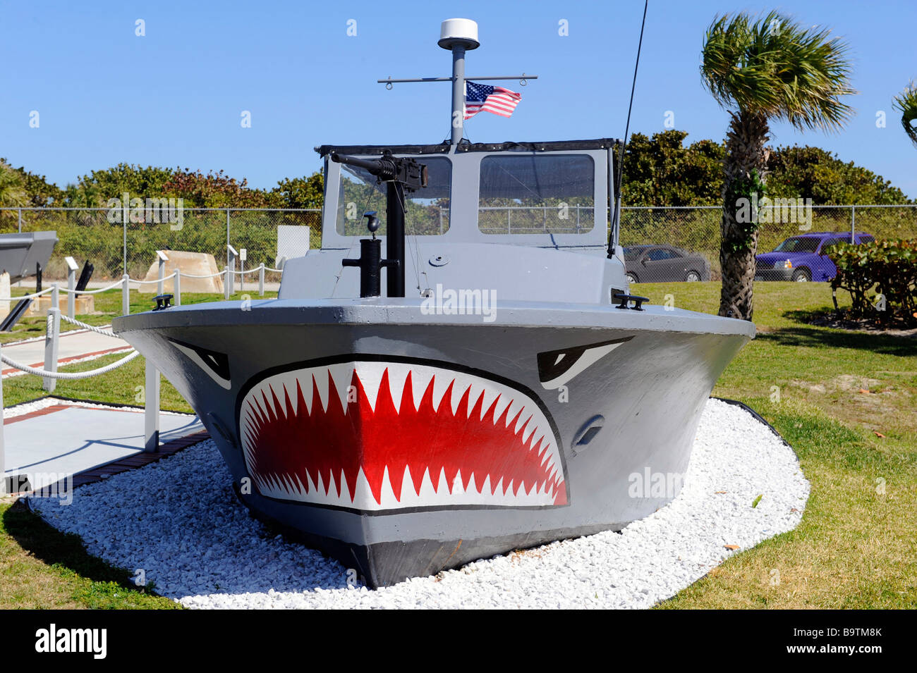 Landing Craft at National Navy UDT SEAL Museum Vero Beach Florida USA Stock Photo