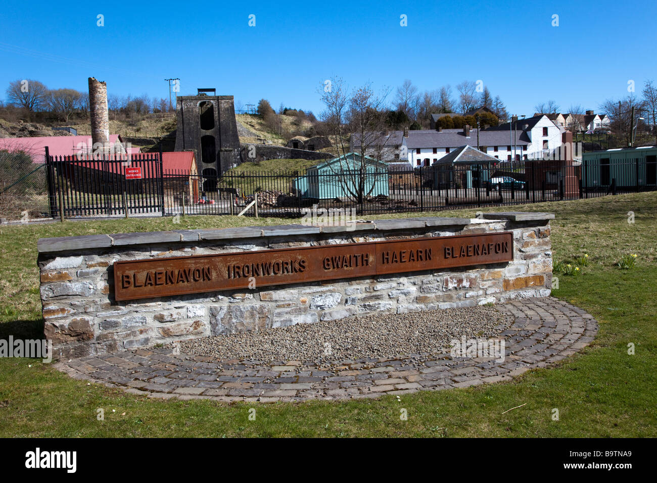 Blaenavon Ironworks Wales Welsh Uk United Kingdom GB British Britain blaenavon-ironworks-wales-welsh-uk-united-kingdom-gb-british-britain