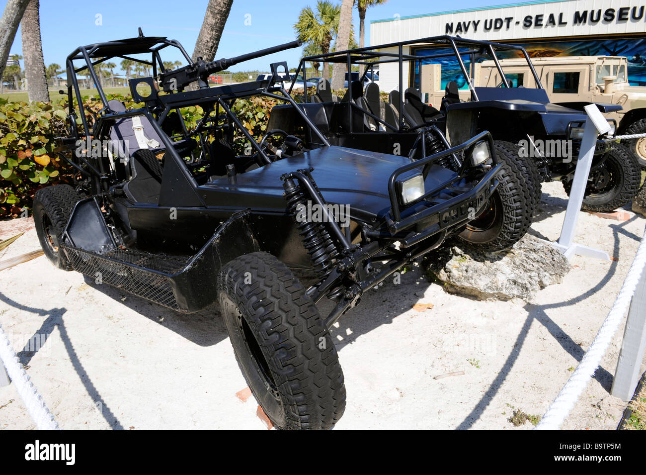 Desert Patrol Vehicle DPV at National Navy UDT SEAL Museum Vero Beach Florida USA Stock Photo