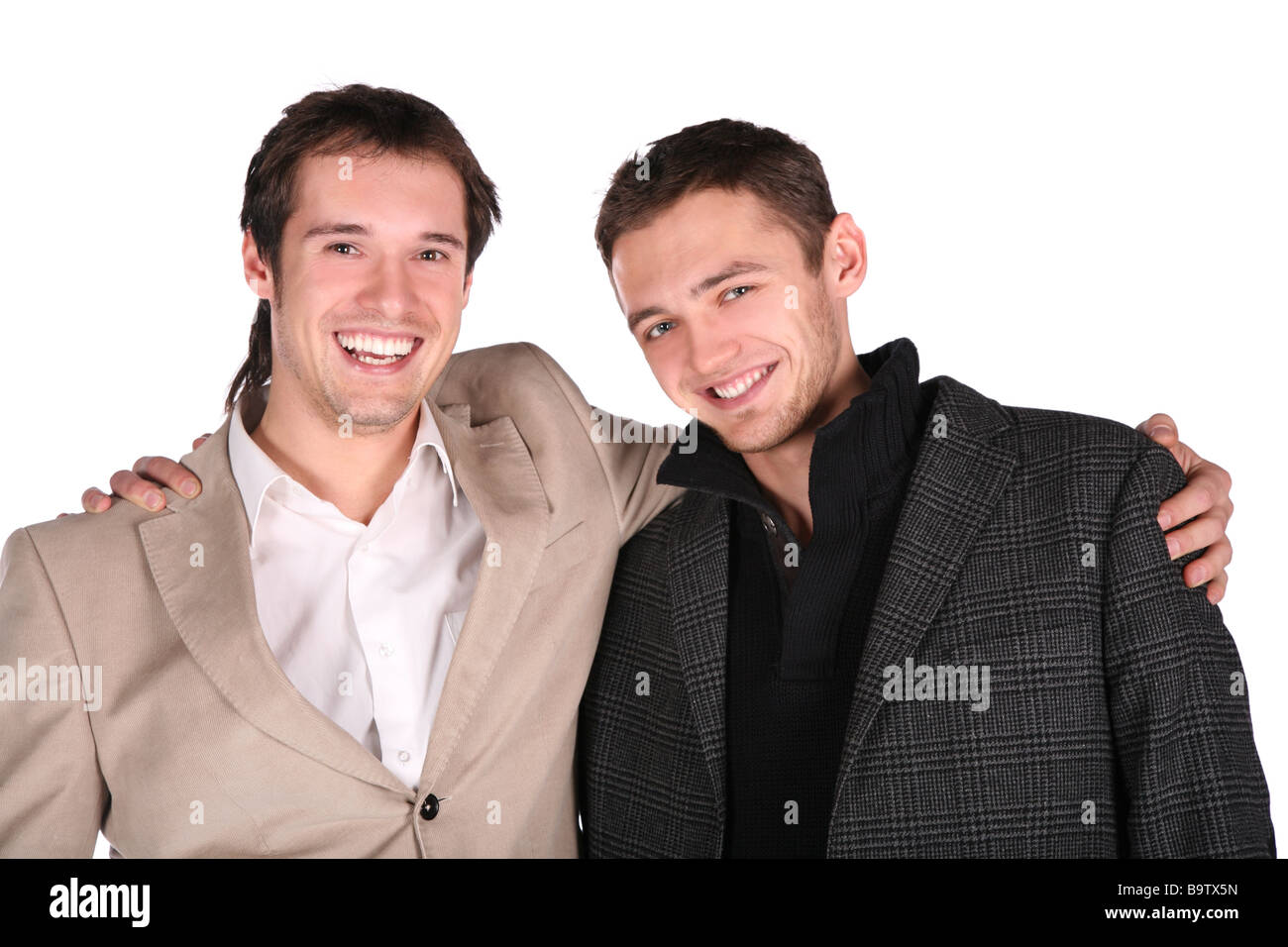 Two friends together Stock Photo - Alamy