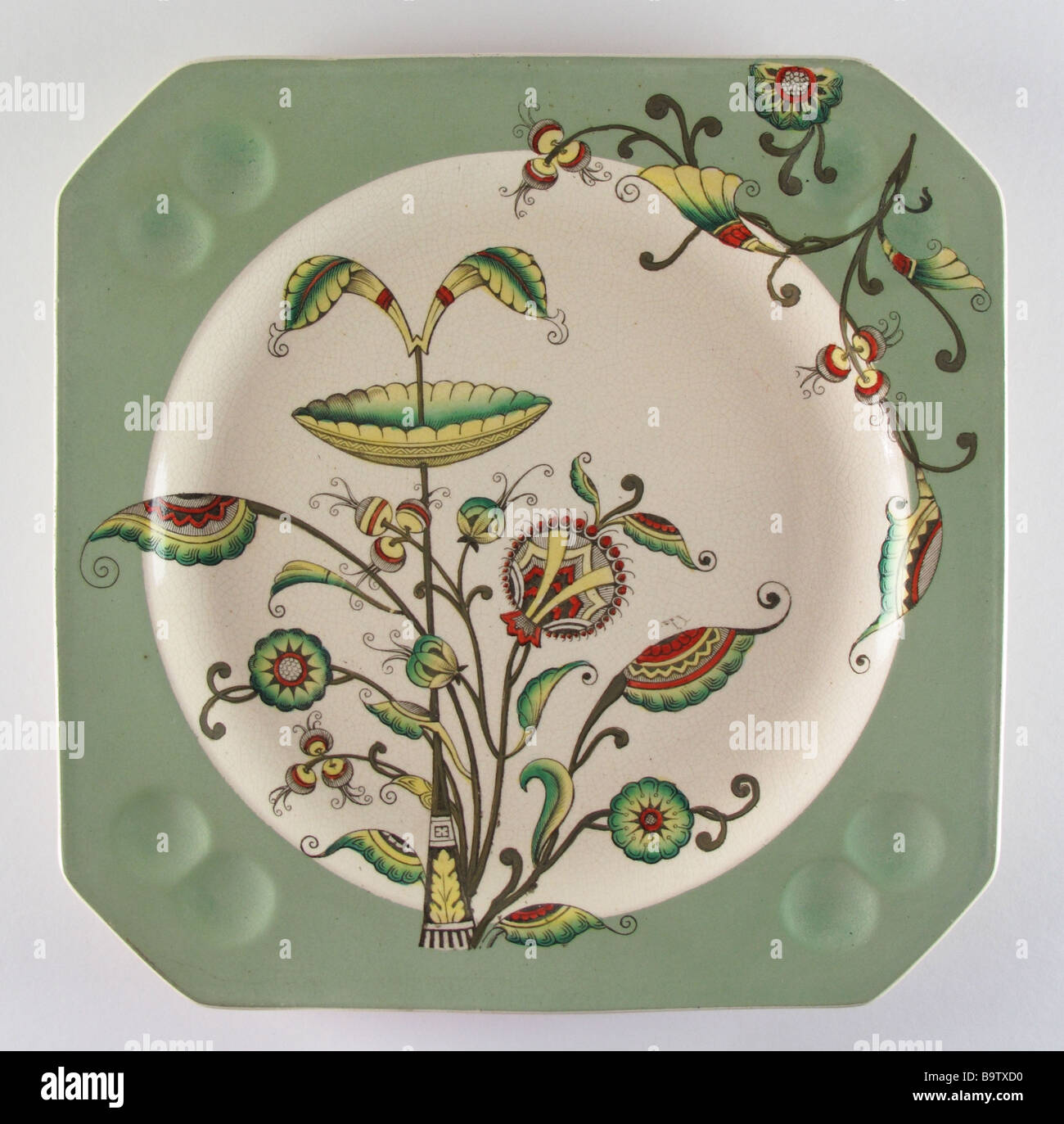 Old Hall Aesthetic Movement Persia Pattern Plate Designed By Dr