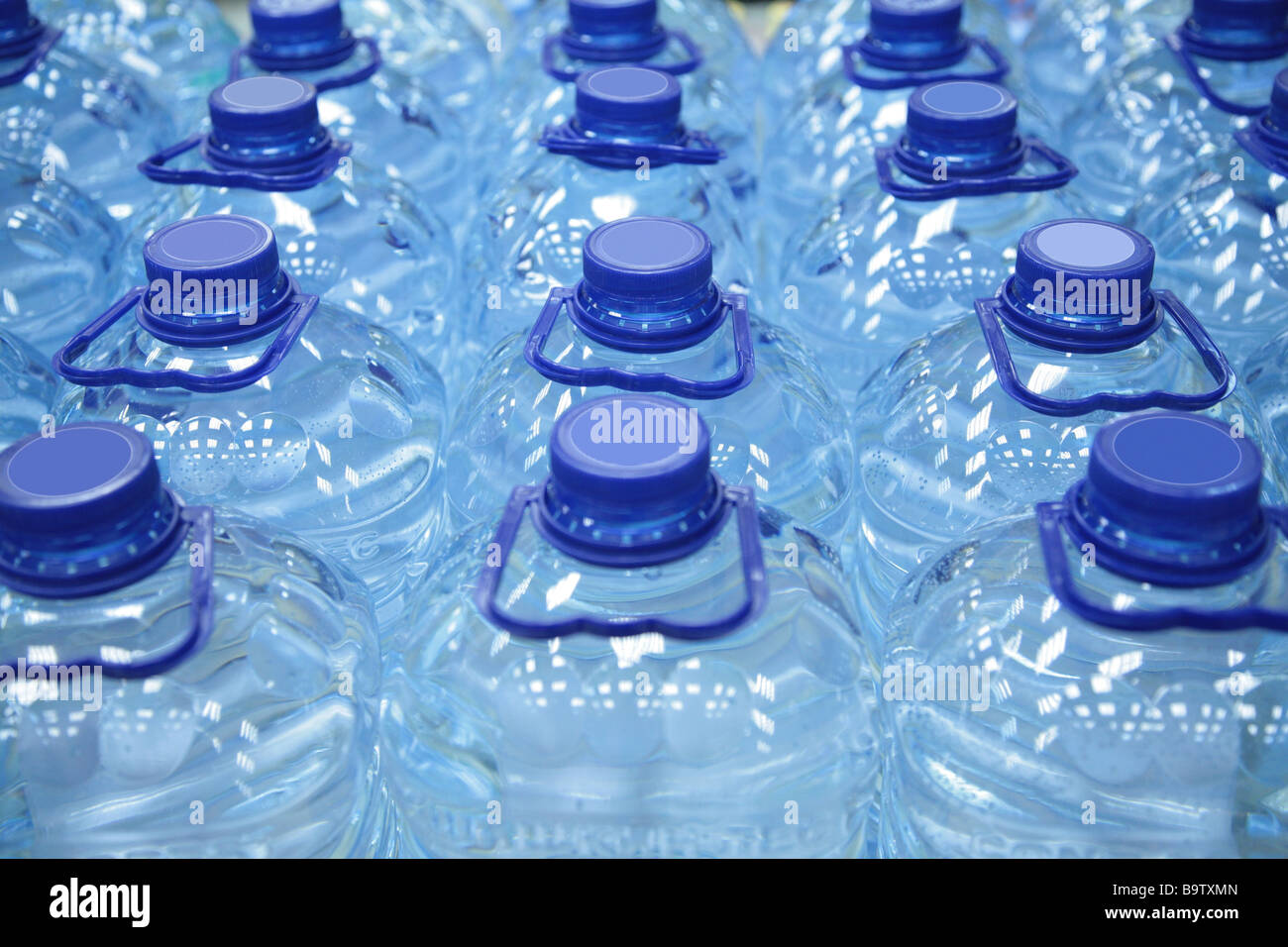 plastic bottles of water Stock Photo Alamy