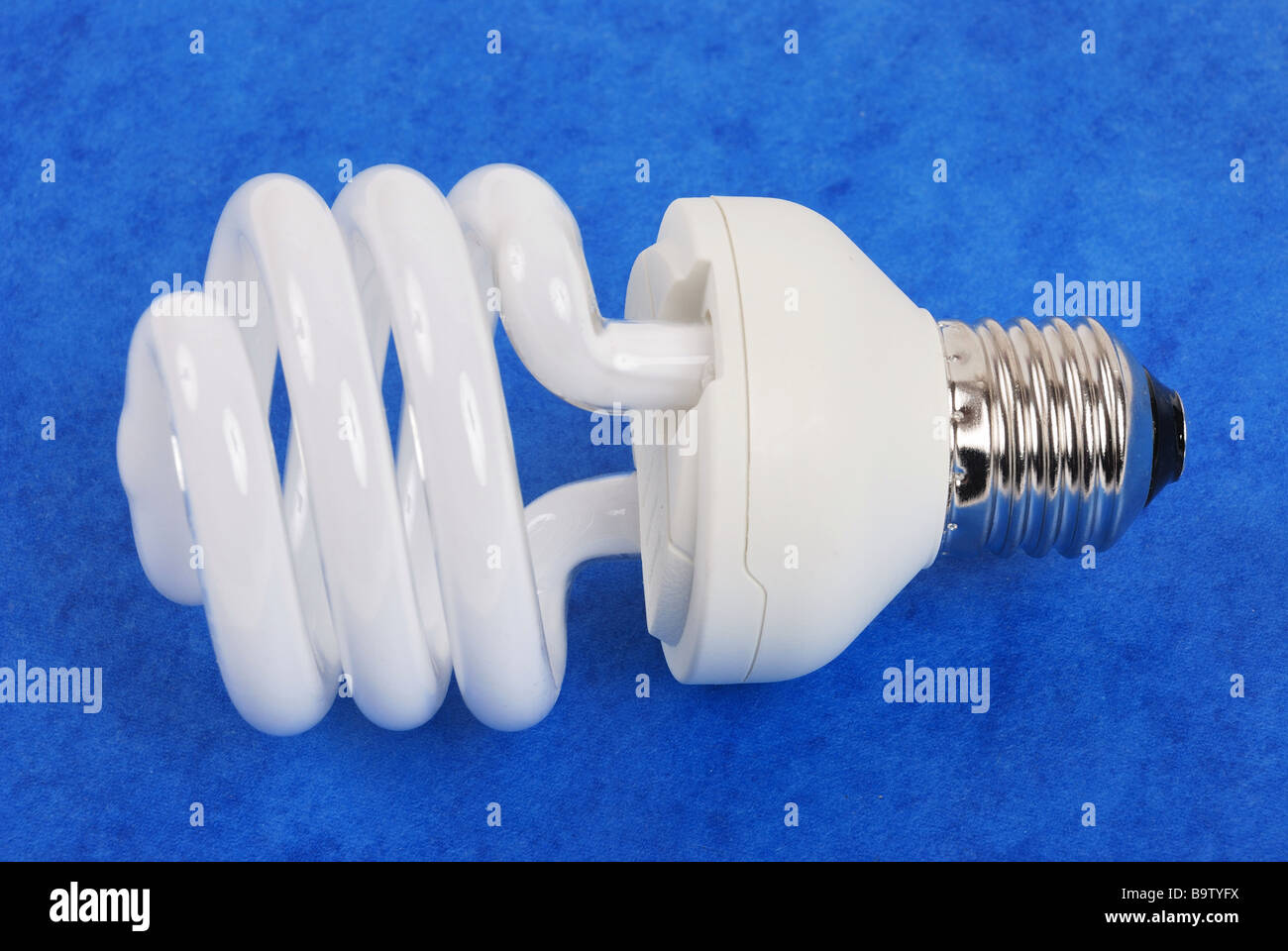 A compact fluorescent light bulb Stock Photo Alamy