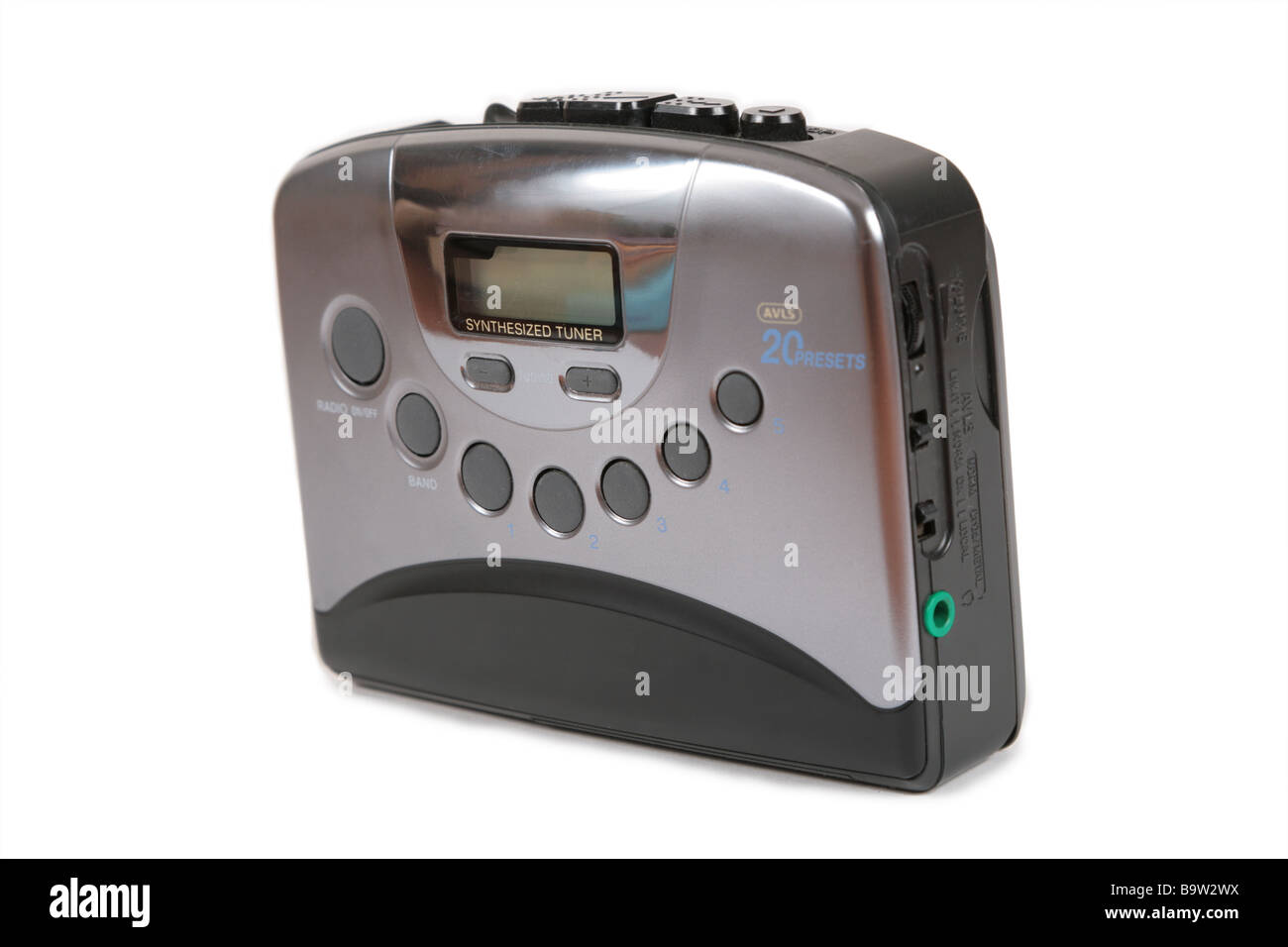 Audio cassette player Stock Photo Alamy