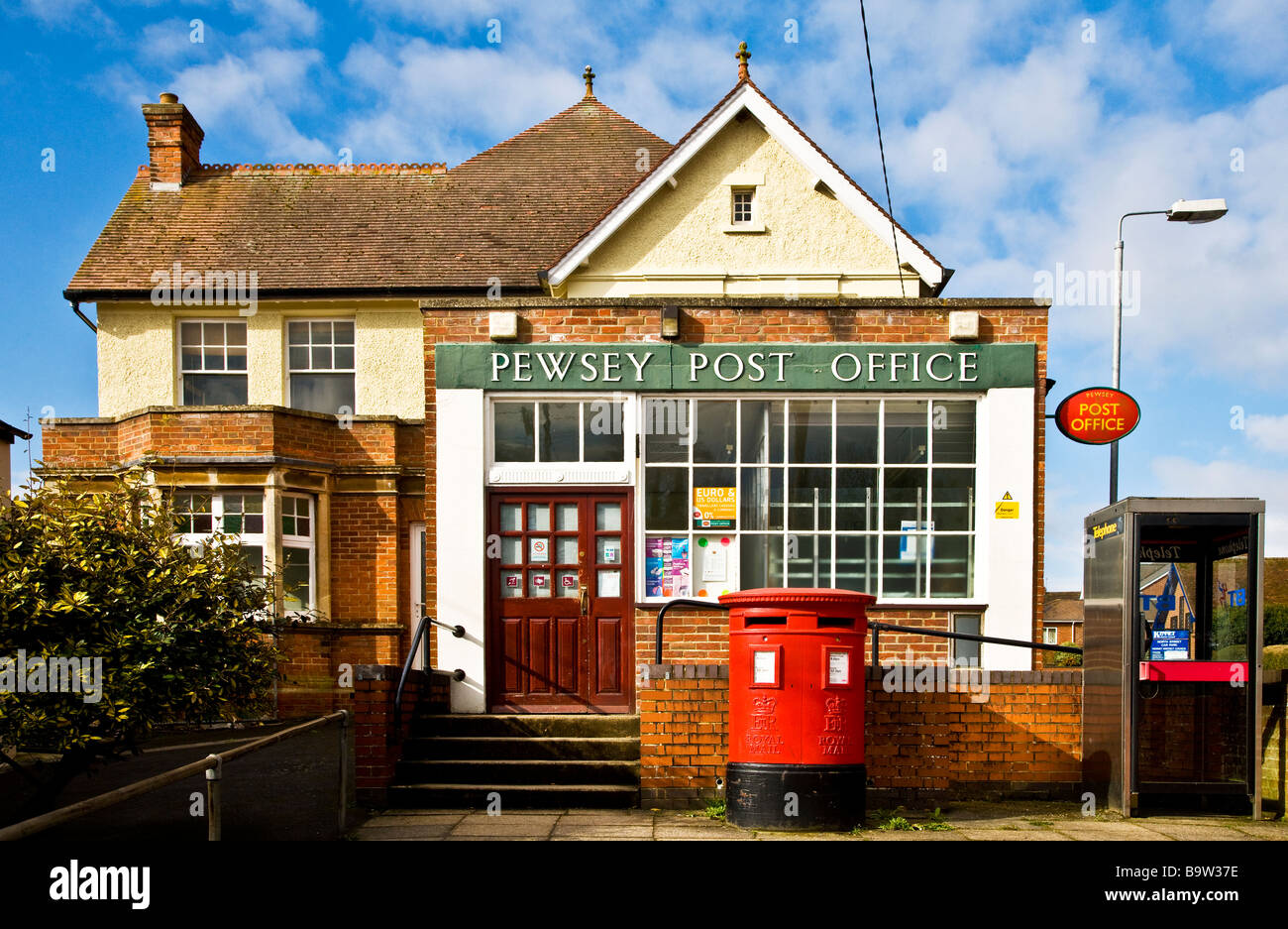 Village post office in Pewsey, Wiltshire, England, UK Stock Photo