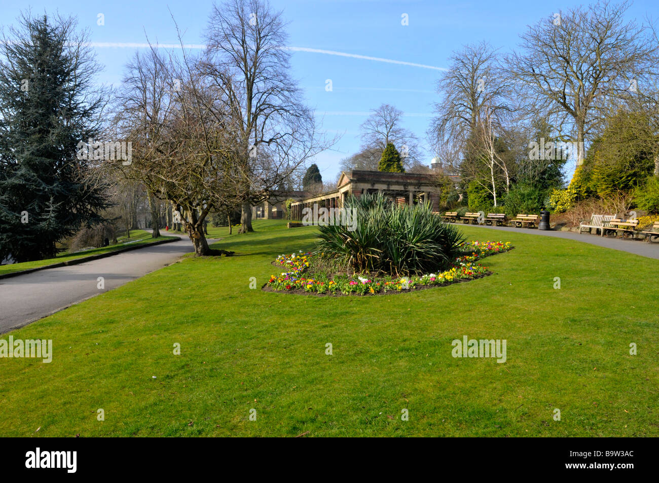 valley gardens in harrogate Stock Photo Alamy