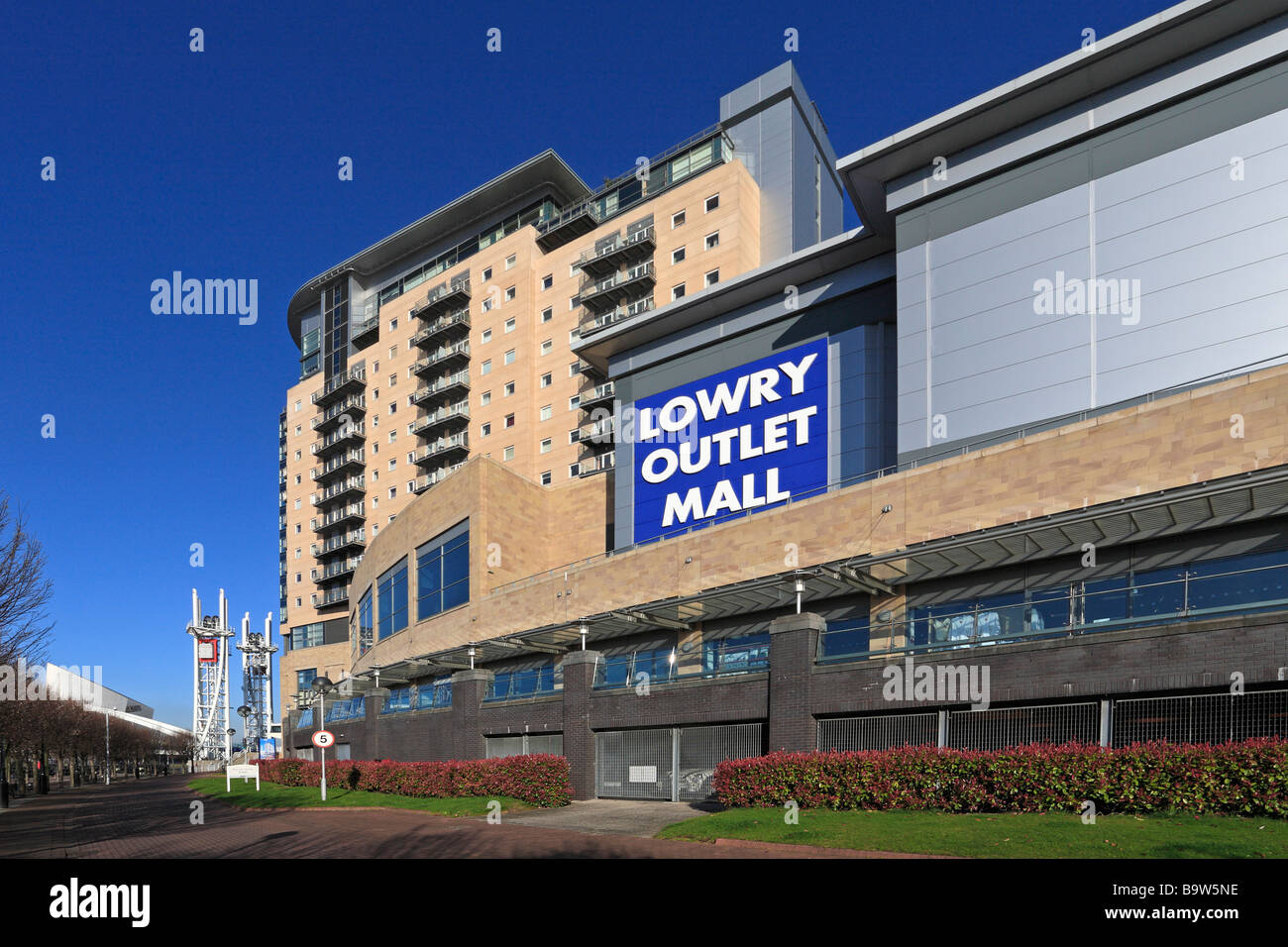 Lowry Outlet Mall, Salford Quays, Manchester, Lancashire, England, UK. Stock Photo