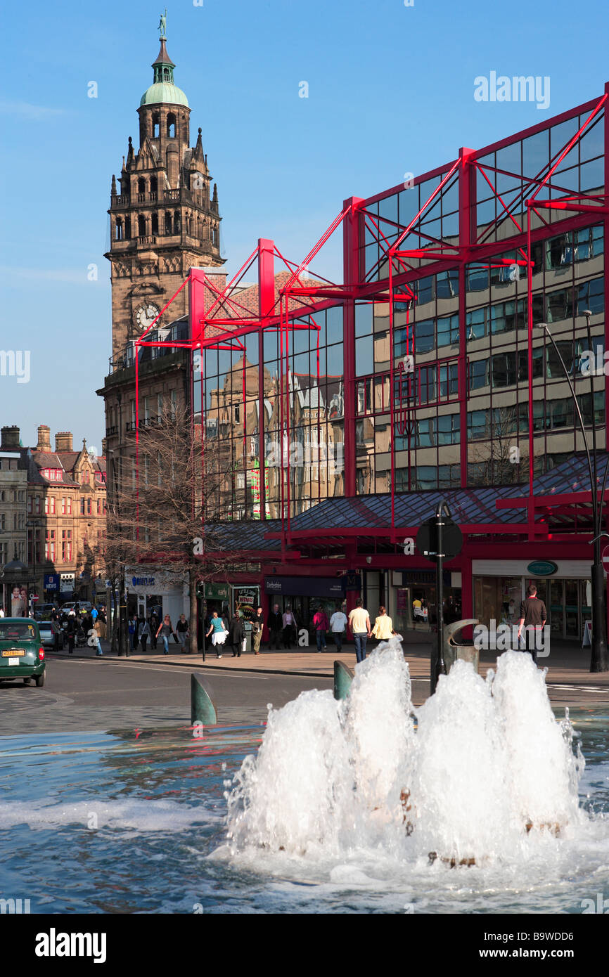 Sheffield City Centre Stock Photo Alamy