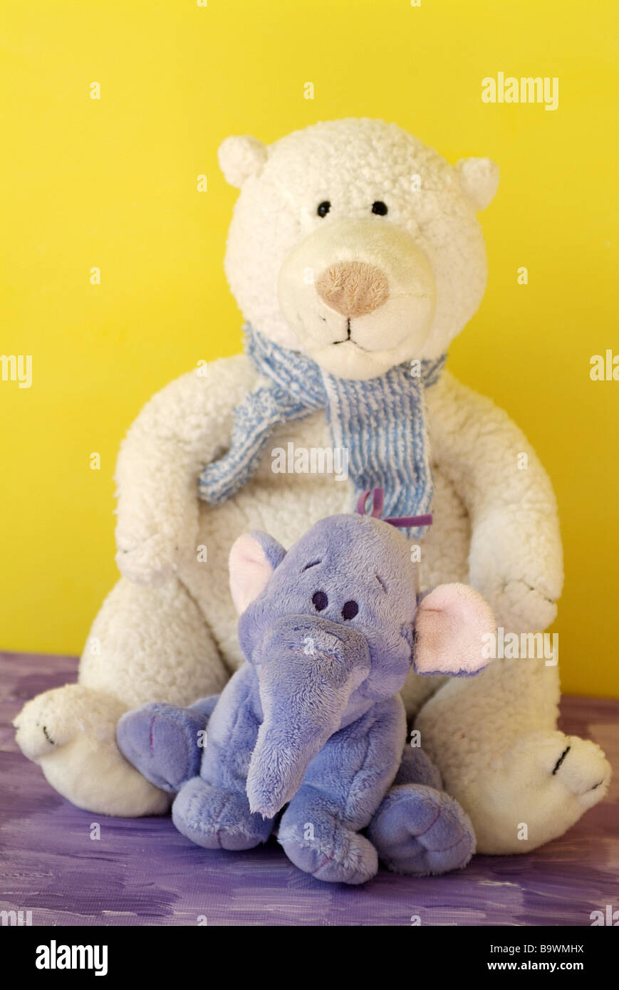 Polar bear soft cuddly toy hi-res stock photography and images - Alamy