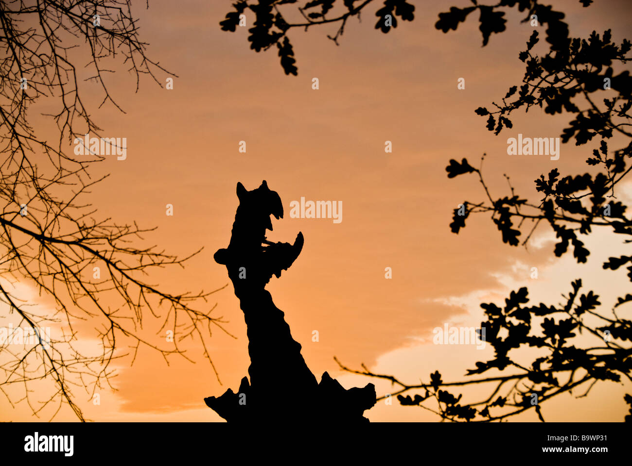 Red dragon sculpture hires stock photography and images Alamy