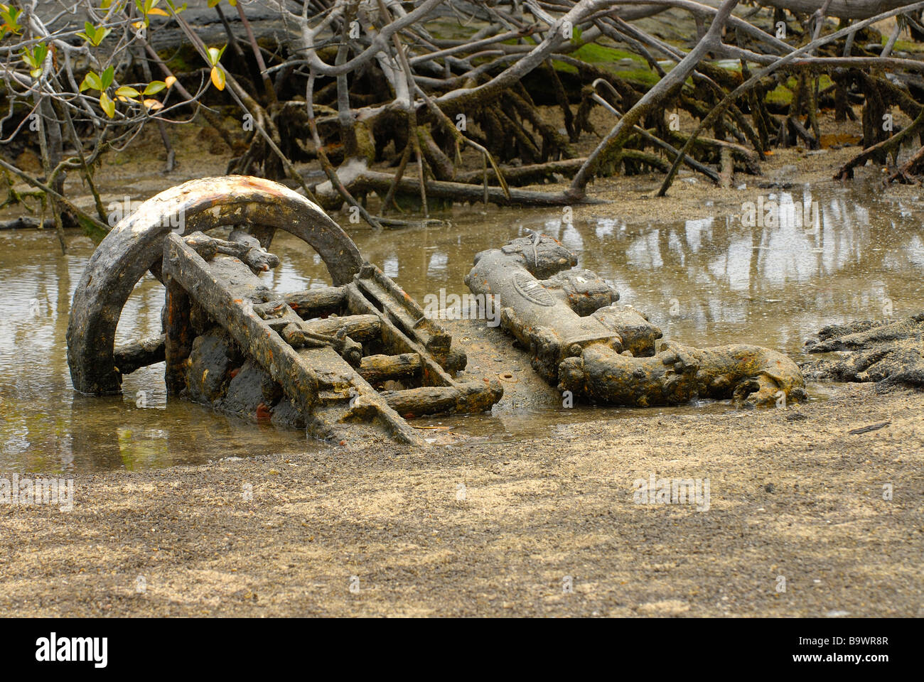 Relics From Shipwreck Stock Photo - Alamy