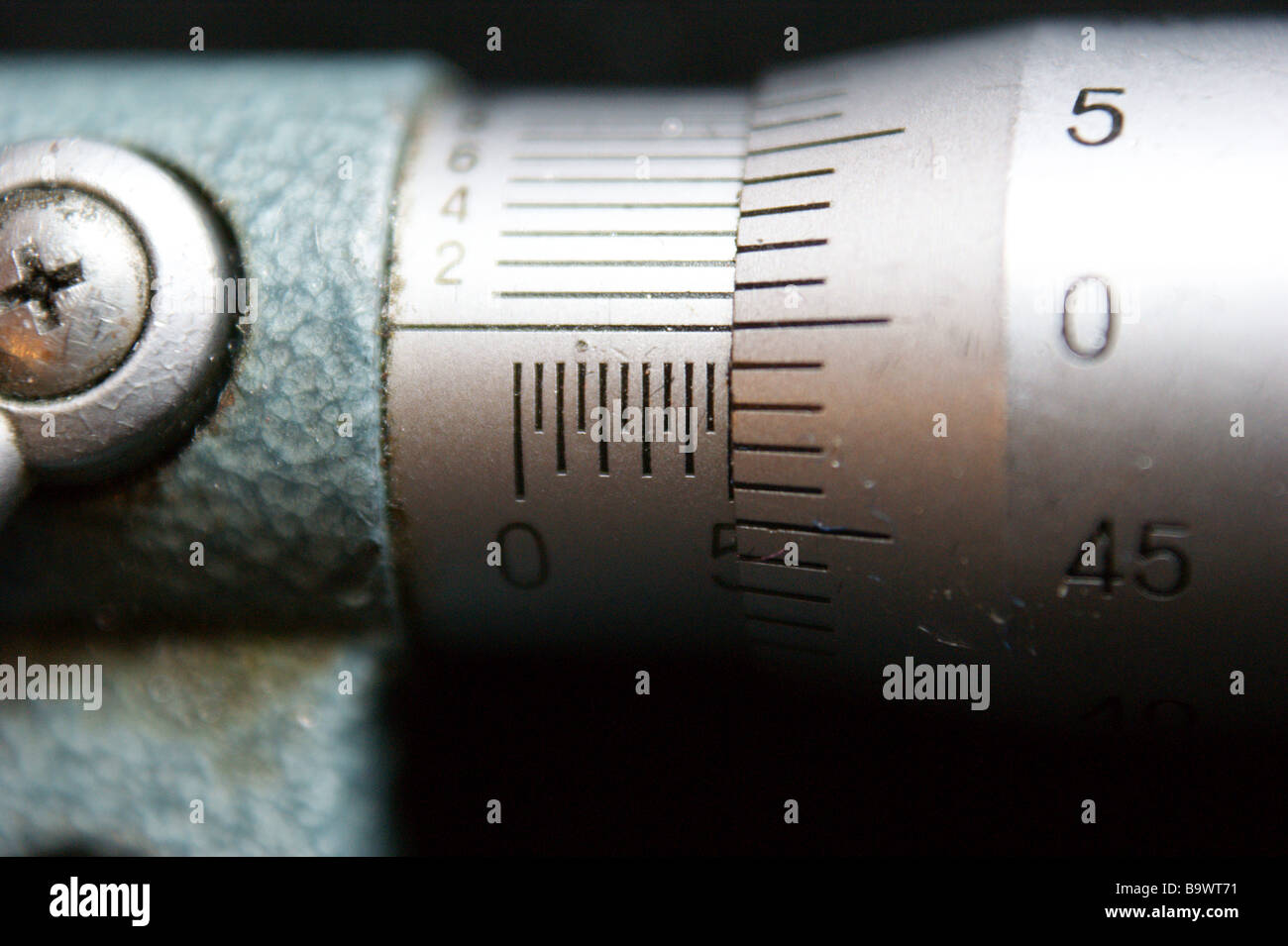 metric micrometer barrel Stock Photo Alamy