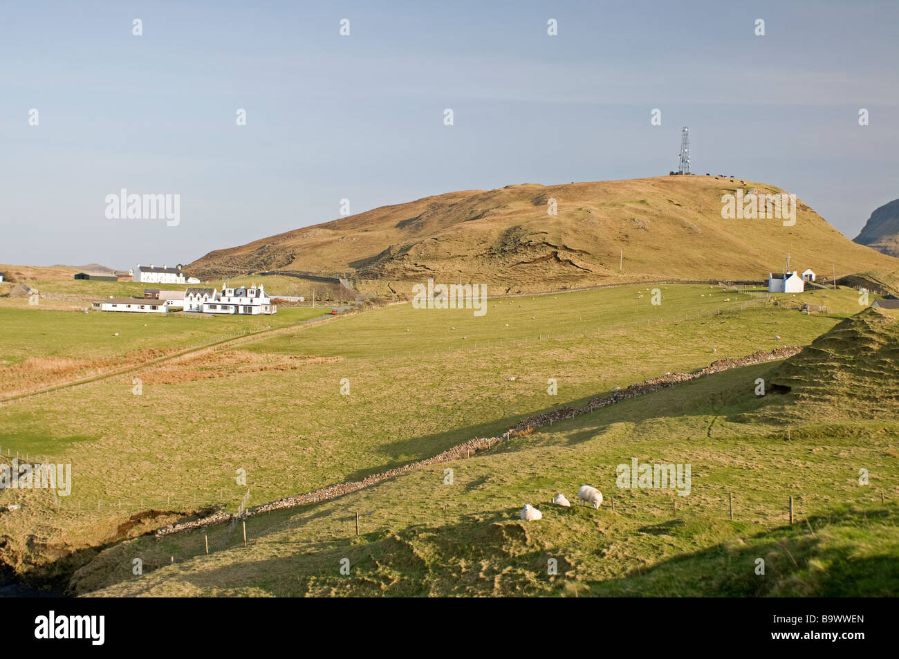 The Duntulm on the Trotternish peninsula Isle of Skye.   SCO 2259 Stock Photo