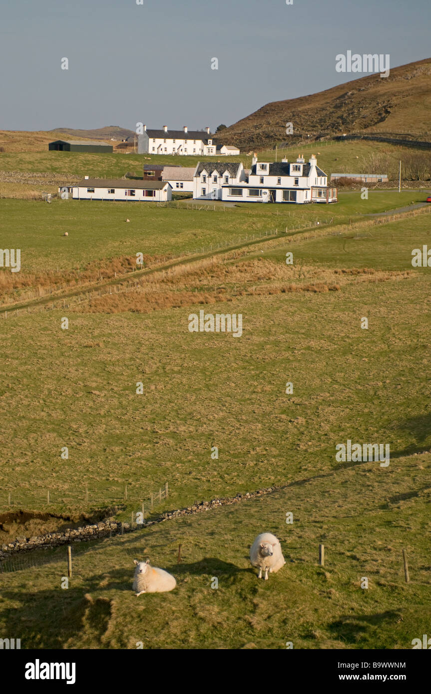 The Duntulm on the Trotternish peninsula Isle of Skye.   SCO 2260 Stock Photo
