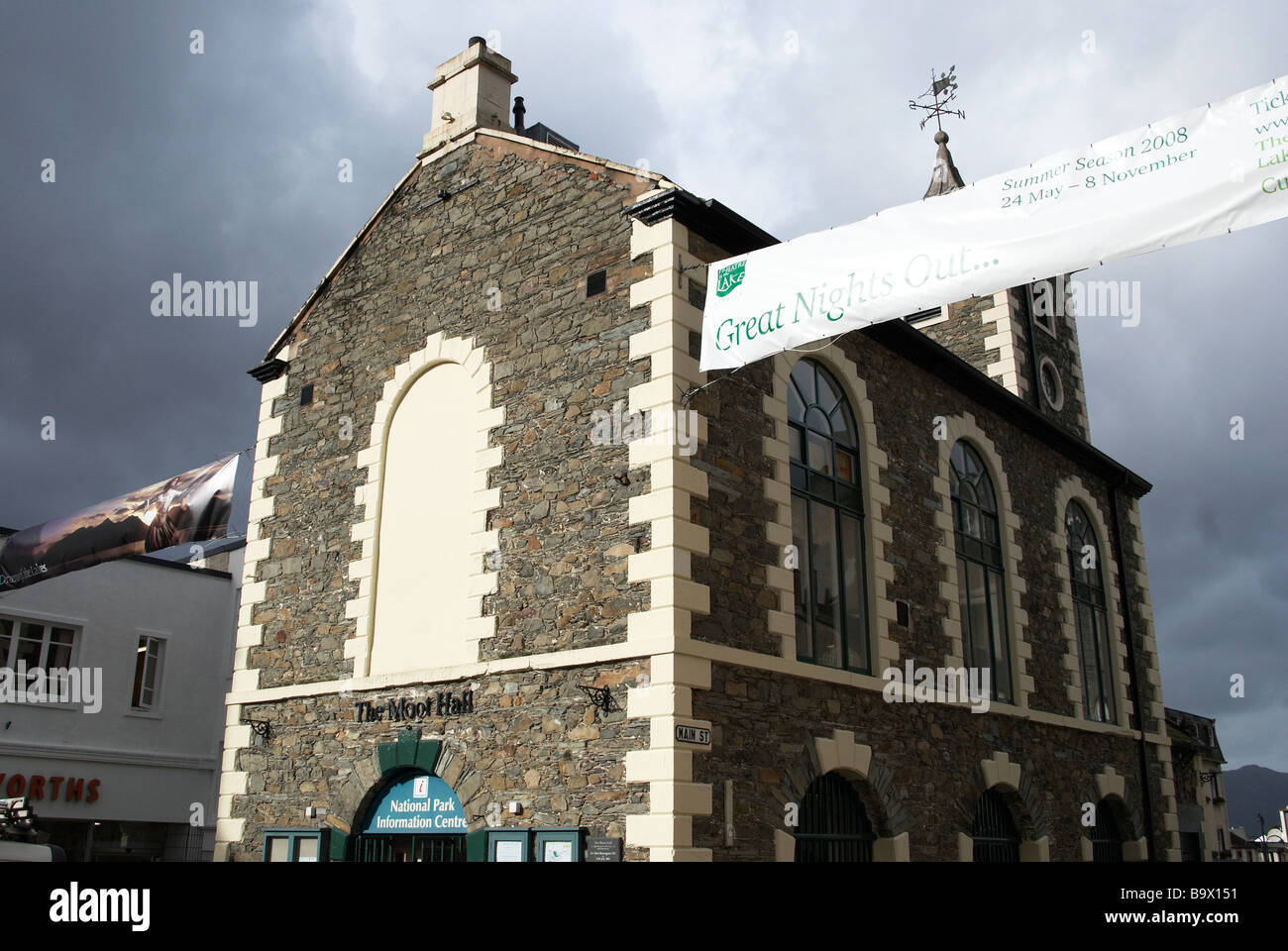 Keswick Town hall Stock Photo Alamy
