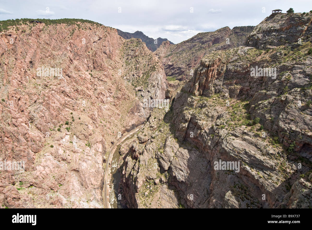 Colorado Cañon City view from Royal Bridge completed 1929 world s