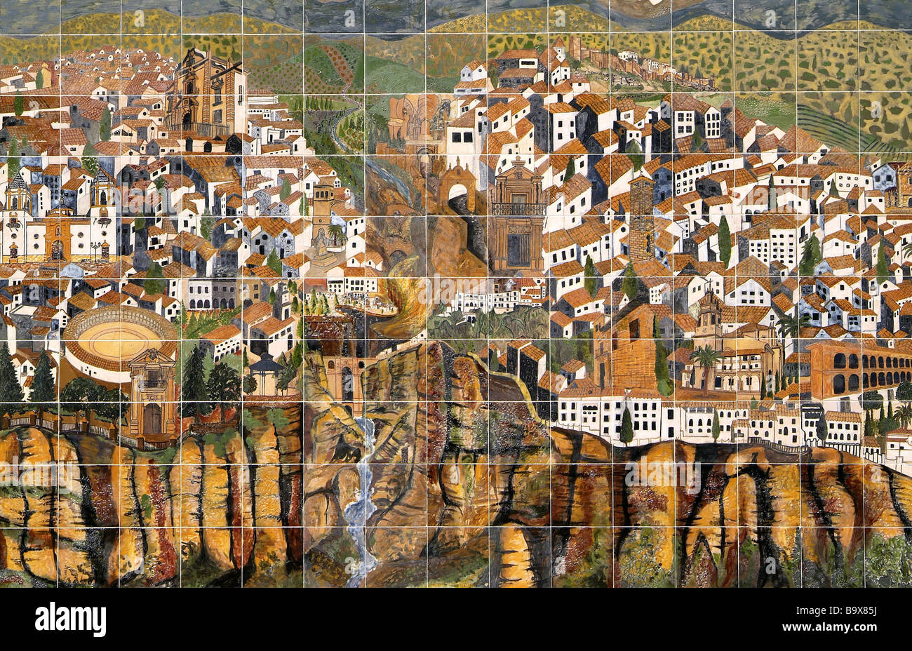 Map of ronda spain hires stock photography and images Alamy