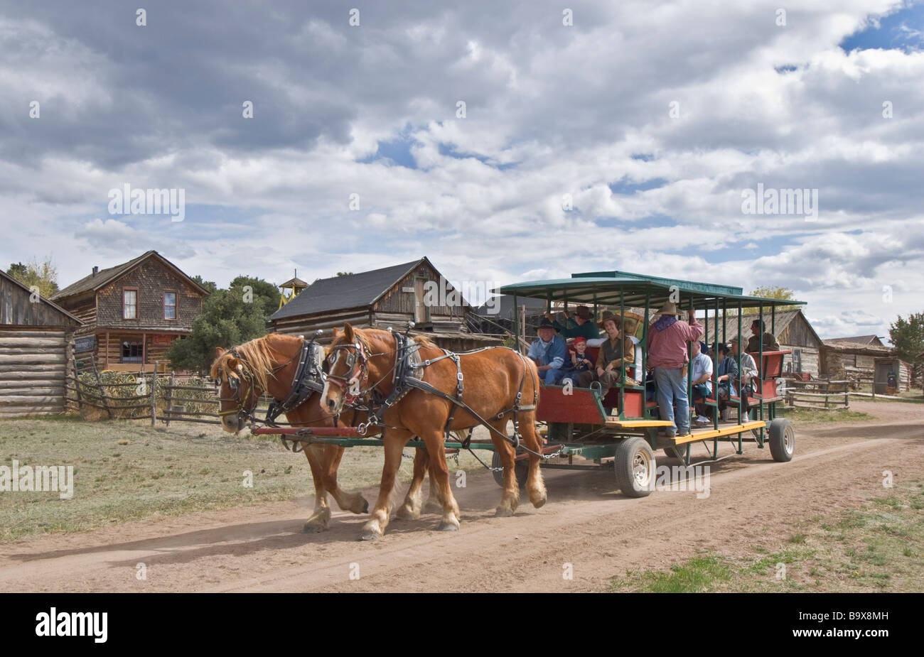 Colorado Cañon City Buckskin Joe Frontier Town western theme park