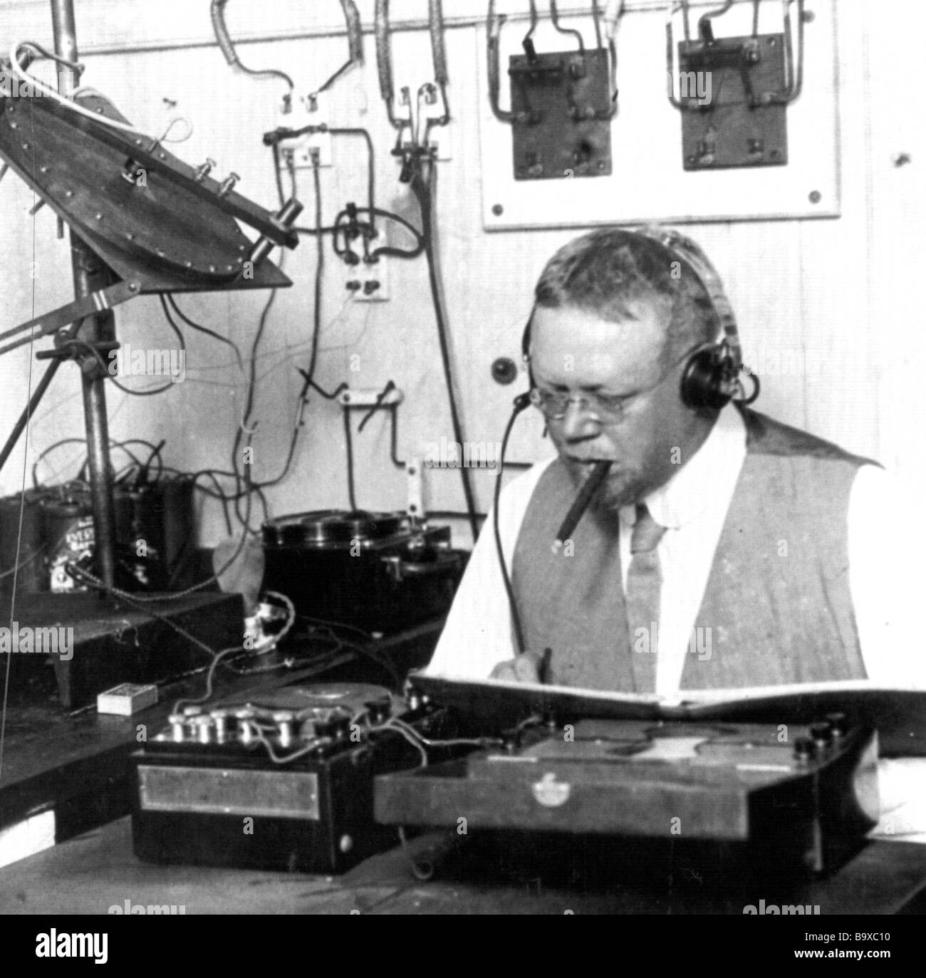 REGINALD FESSENDEN  American radio pioneer who worked with Thomas Edison  - see Description below for details Stock Photo