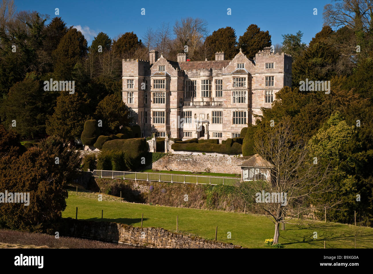 Fountains Hall part of the Fountains Abbey Estate near Ripon North ...