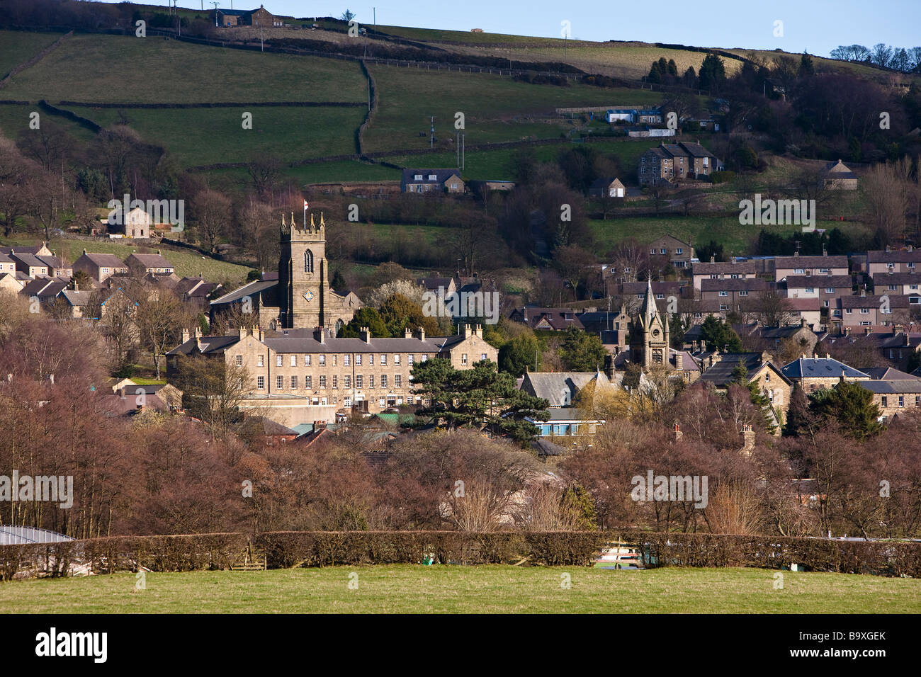 Pateley Bridge Nidderdale Yorkshire Dales Stock Photo - Alamy