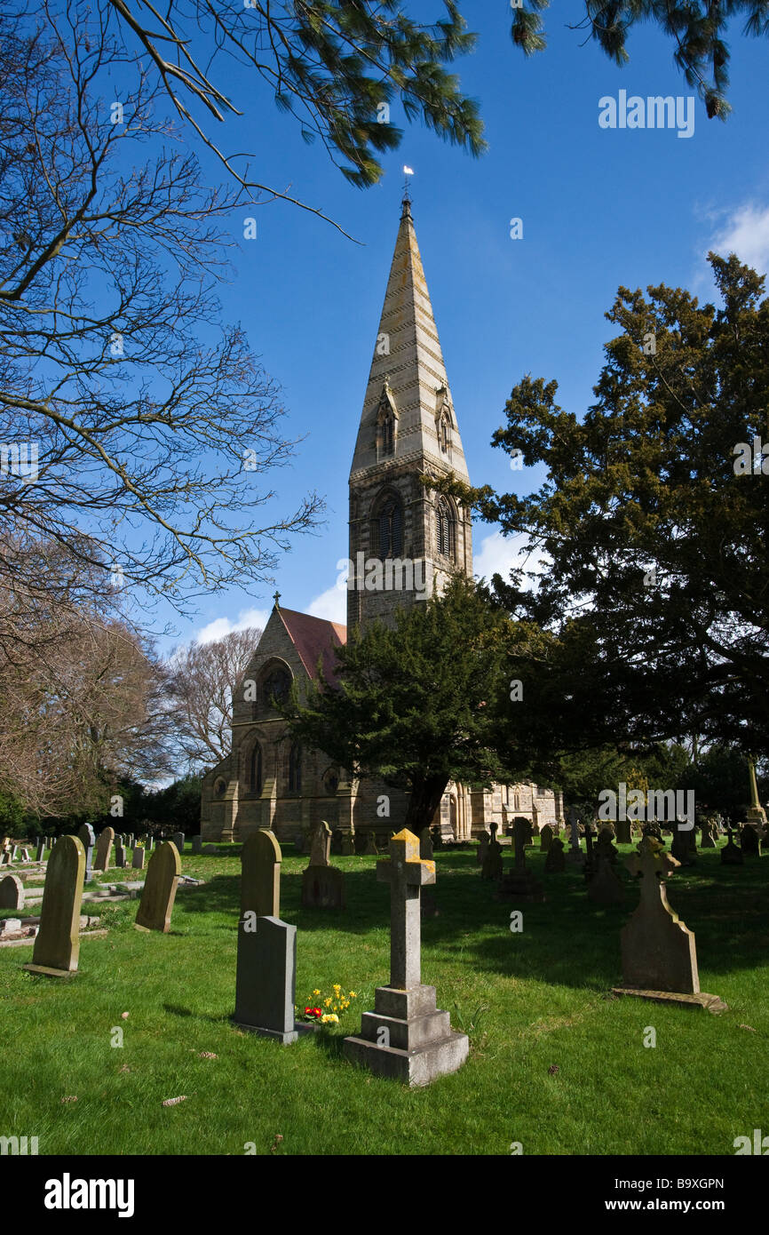 St James Church Baldersby St James near Thirsk North Yorkshire Stock
