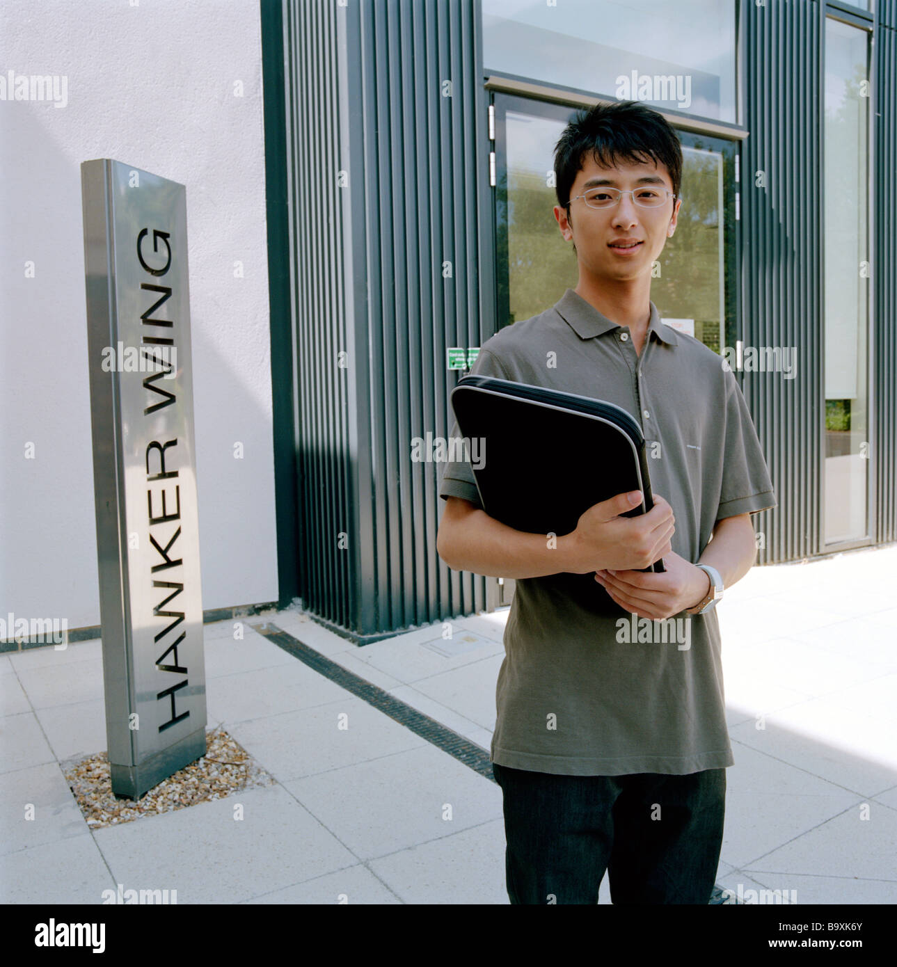 young Korean male student, portrait, studying, for a placement in ...