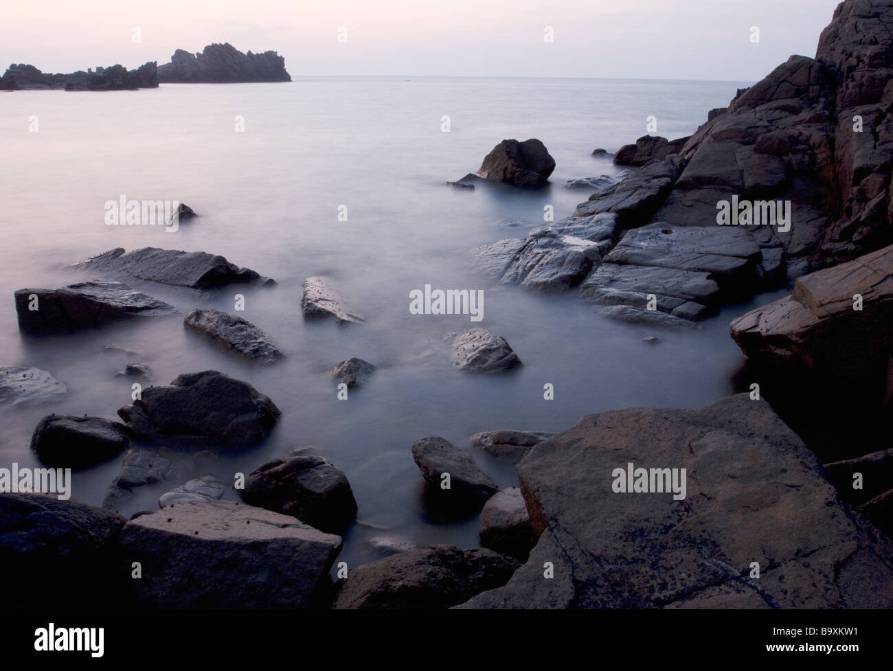 Channel islands rock pools hi-res stock photography and images - Alamy